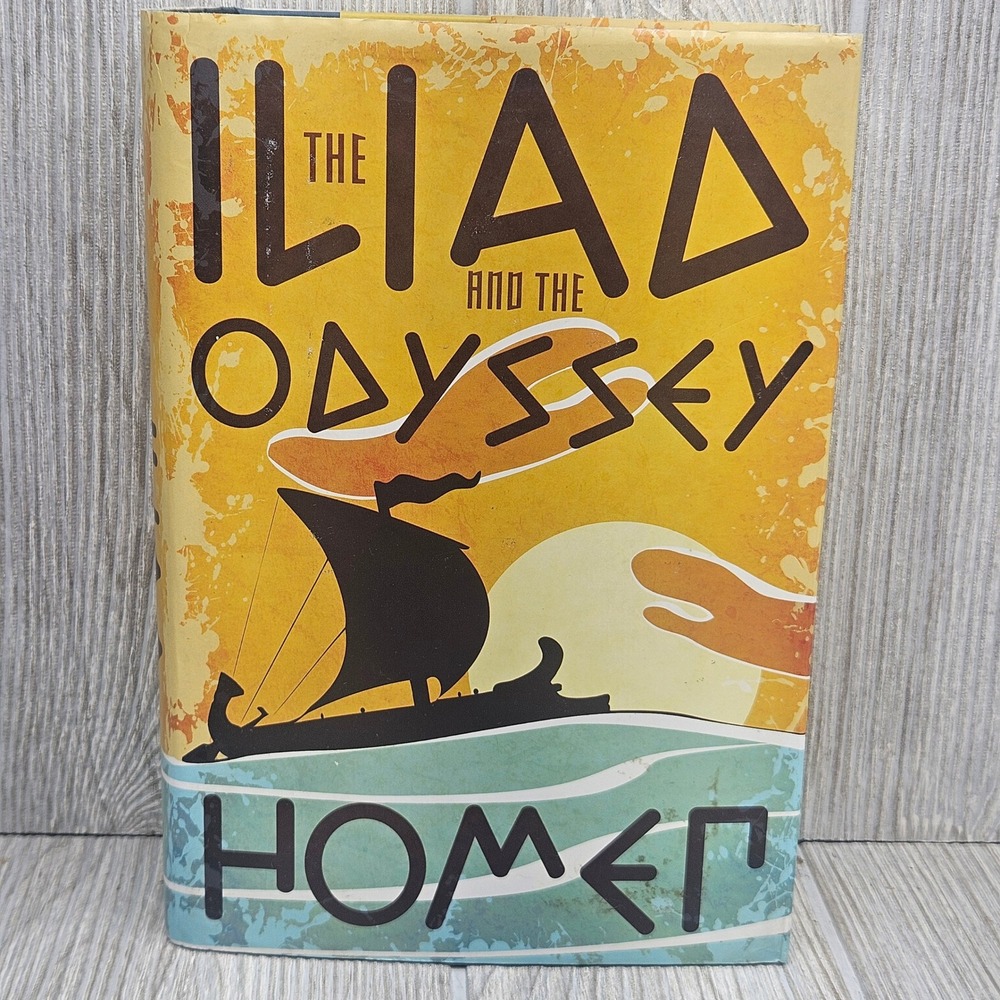 Homer The Iliad and The Odyssey Fall River Press Hardcover 2014 Compilation
